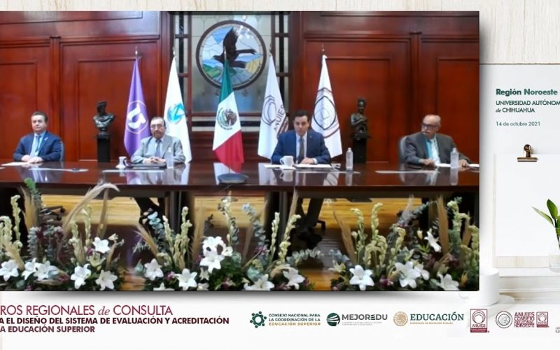 El TecNM campus Chihuahua presente en el Foro de Consulta para el Diseño del Sistema de Evaluación y Acreditación de la Educación Superior en la Región Noroeste de la ANUIES