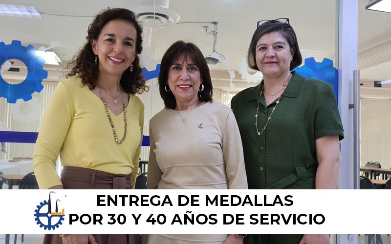 ENTREGA DE MEDALLAS EDICIÓN 2023 POR 30 Y 40 AÑOS DE SERVICIO A PERSONAL DOCENTE