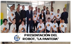 PRESENTACIÓN DEL ROBOT «LA PANTERA».