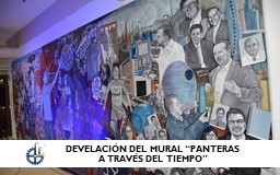 DEVELACIÓN DEL MURAL “PANTERAS A TRAVÉS DEL TIEMPO”