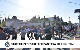 CARRERA PEDESTRE TEC PANTERA 3K Y 10K, CERTIFICADA POR LA WORD ATLETICS