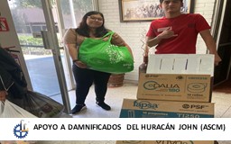 APOYO A LOS DAMNIFICADOS DEL HURACÁN JOHN (ASCM)