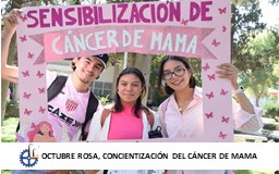 OCTUBRE ROSA, MES DE CONCIENTIZACIÓN DEL CÁNCER DE MAMA