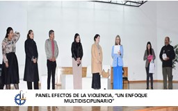 PANEL EFECTOS DE LA VIOLENCIA, “UN ENFOQUE MULTIDISCIPLINARIO”