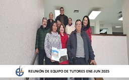 REUNIÓN DE EQUIPO DE TUTORES  ENERO-JUNIO 2025