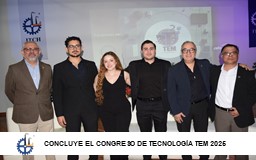 CONCLUYE EL CONGRESO DE TECNOLOGÍA TEM 2025 EN EL ITCH