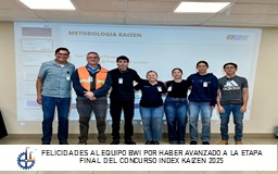 GRUPO BWI AVANZÓ A LA ETAPA FINAL DEL CONCURSO INDEX KAIZEN 2025