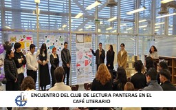 Encuentro del Club de Lectura Panteras en el Café Literario