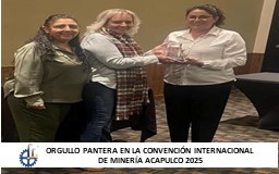ORGULLO PANTERA EN LA CONVENCIÓN INTERNACIONAL DE MINERÍA ACAPULCO 2025