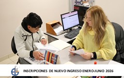 INSCRIPCIONES DE NUEVO INGRESO (ENE-JUN 2026)