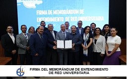 FIRMA DEL MEMORÁNDUM DE ENTENDIMIENTO DE RED UNIVERSITARIA