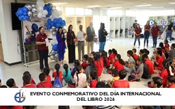 EVENTO CONMEMORATIVO DEL DÍA INTERNACIONAL DEL LIBRO