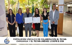 FORTALECEN VÍNCULOS DE COLABORACIÓN EL TECNM-CHIHUAHUA  Y EL TECNM-CD. JIMÉNEZ  (COEPES) 2026